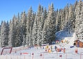 Children's stadium. Ski resort Schladming. Austria