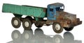 Children`s Toy Dump Truck Royalty Free Stock Photo