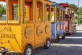 Children`s colorful train