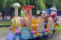 Children's train ride Royalty Free Stock Photo