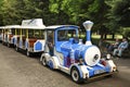 Children's train in Sea garden. Varna. Bulgaria