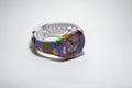 Children`s watch with multicolored strap