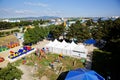 Children`s zone in the water Park