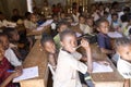 The Children in school, October , Madagascar Royalty Free Stock Photo