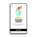 Children Science School Educational Lesson Vector Illustration