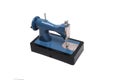 Children sewing machine old toy Royalty Free Stock Photo