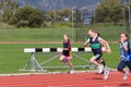 Children in sports race