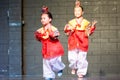 Children on stage during a performance in Korean Pavilion at Folklorama