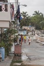 Children in a street in La Marina Marginal (most dangerous) neighborhood of Matanzas, Cuba