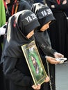 Children takes part in Ashura ceremony