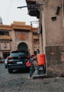 Children takes the water in the afternoon in Cairo City