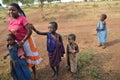 Children in Tanzanian Village