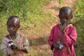 Children in Tanzanian Village