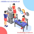 Children Technical Training Background