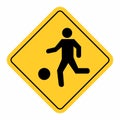 Children traffic sign