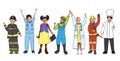 Children with Various Occupations Concepts