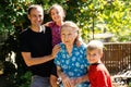 children and a very old great-grandmother