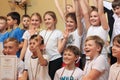 Children are the winners of sports competitions