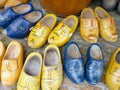 Children wooden shoes Royalty Free Stock Photo