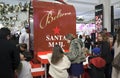 Children write letters to Santa in Macy's in NYC
