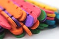 children& x27;s multi-colored sticks Royalty Free Stock Photo