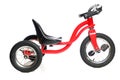 Children's tricycle on a white background Royalty Free Stock Photo
