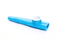 Blue plastic Kazoo