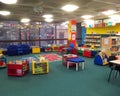 Childrens library for reading books and education. Royalty Free Stock Photo