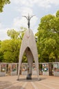 Childrens Peace Monument in Hiroshima, Japan