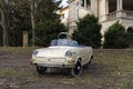 Childrens pedal car Royalty Free Stock Photo