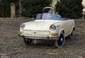 Childrens pedal car Royalty Free Stock Photo