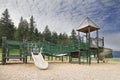 Childrens Playground at Lake Merwin Park Royalty Free Stock Photo