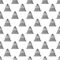 Childrens pyramid seamless pattern