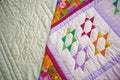 Childrens scrappy blanket of handwork 2990.