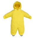 Childrens snowsuit fall