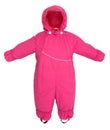 Childrens snowsuit fall