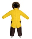 Childrens snowsuit fall