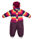 Childrens snowsuit fall