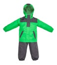 Childrens snowsuit fall