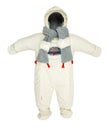 Childrens snowsuit fall Royalty Free Stock Photo