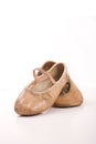 Childs Ballet Shoes worn and well used Royalty Free Stock Photo