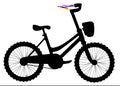 Childs Bicycle Silhouette