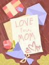 Childs letter to a Mother - Love You Mom