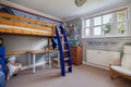 Childs room with bunk bed