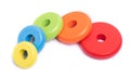 Childs wooden multi-colored toy