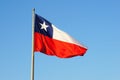 Chile Flag Royalty Free Stock Photo