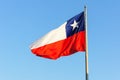 Chile Flag Royalty Free Stock Photo
