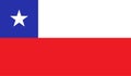 Chile flag image Royalty Free Stock Photo