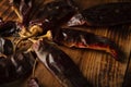 Chiles Guajillo Closeup