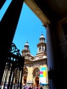 Chile, Metropolitan Cathedral of Santiago de Chile, Plaza de Armas